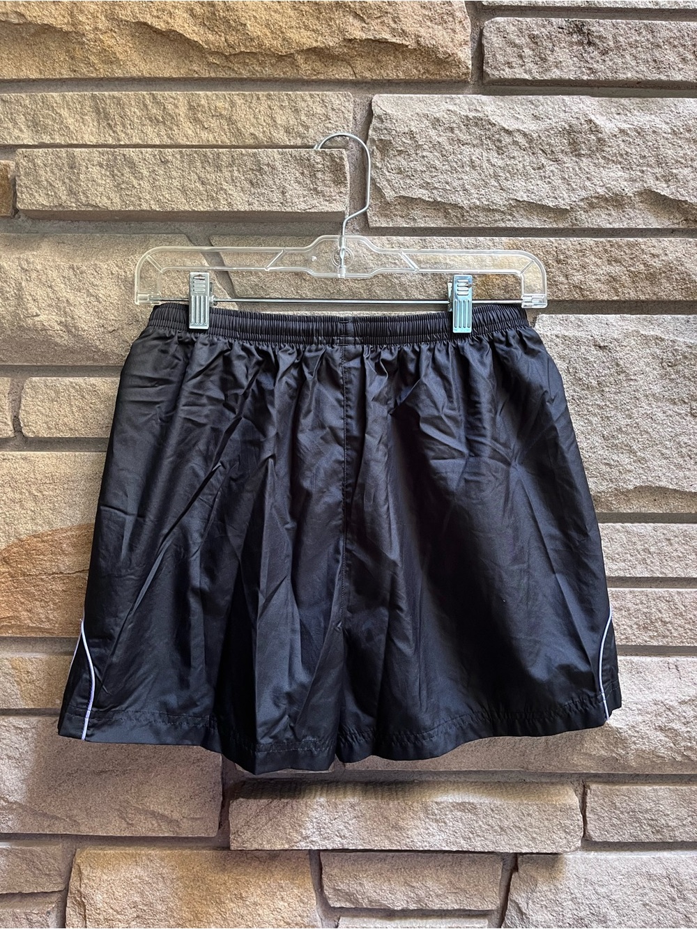 Adidas Y2K 06 vintage Women's Black Athletic Shorts with Purple Trim small - Picture 3 of 6